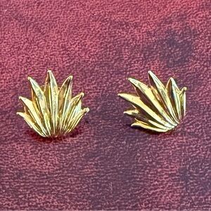 Alexis Bittar Gold Agave Earrings